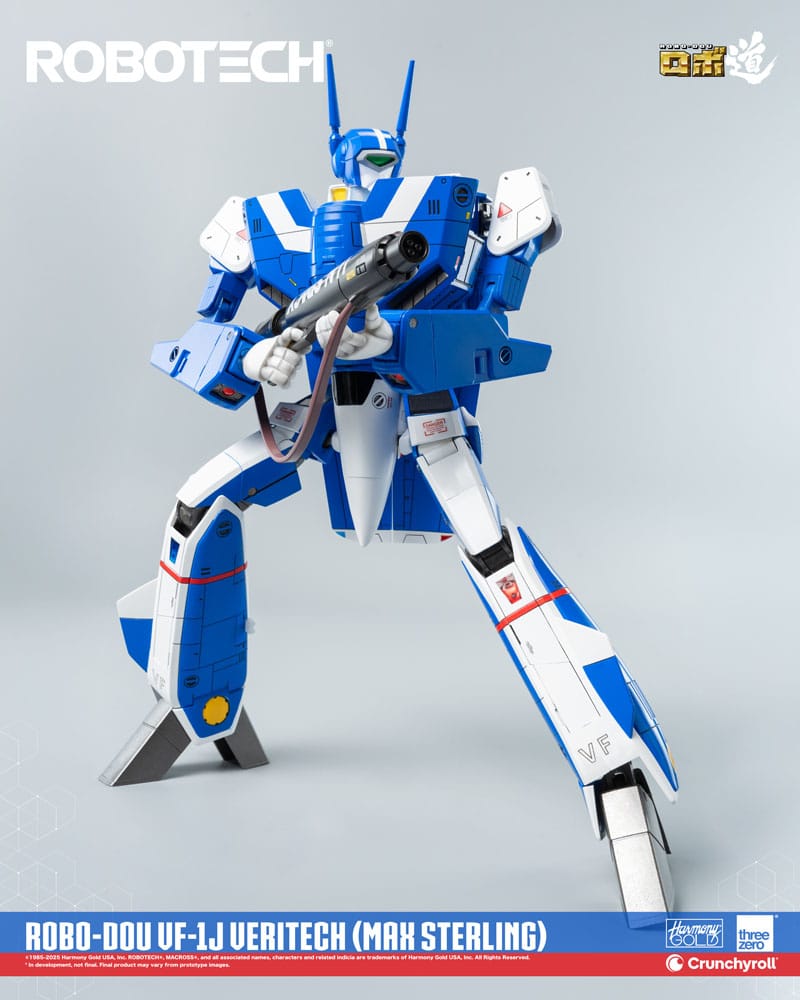 Robotech Action Figure ROBO DOU VF 1J Veritech Max Sterling ThreeZero