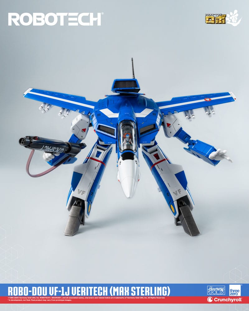 Robotech Action Figure ROBO DOU VF 1J Veritech Max Sterling ThreeZero