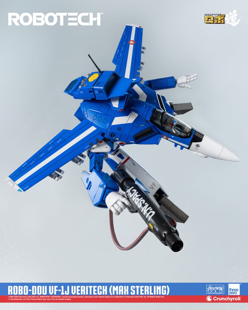 Robotech Action Figure ROBO DOU VF 1J Veritech Max Sterling ThreeZero