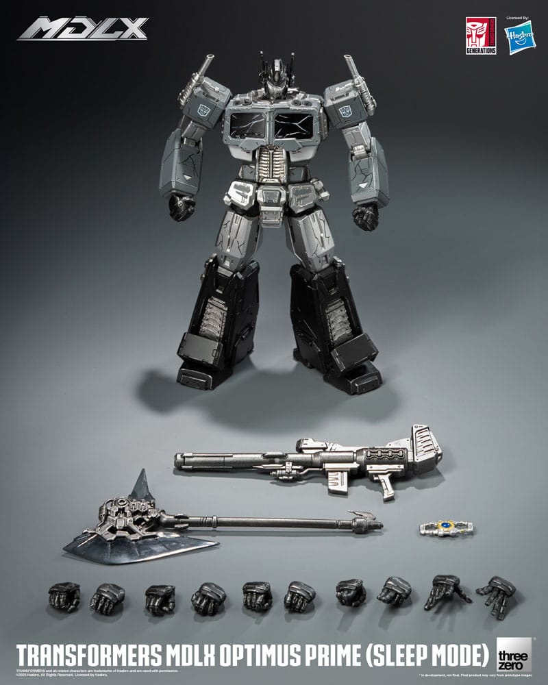 Transformers MDLX Action Figure Optimus Prime Sleep Mode *heo exclusive* ThreeZero