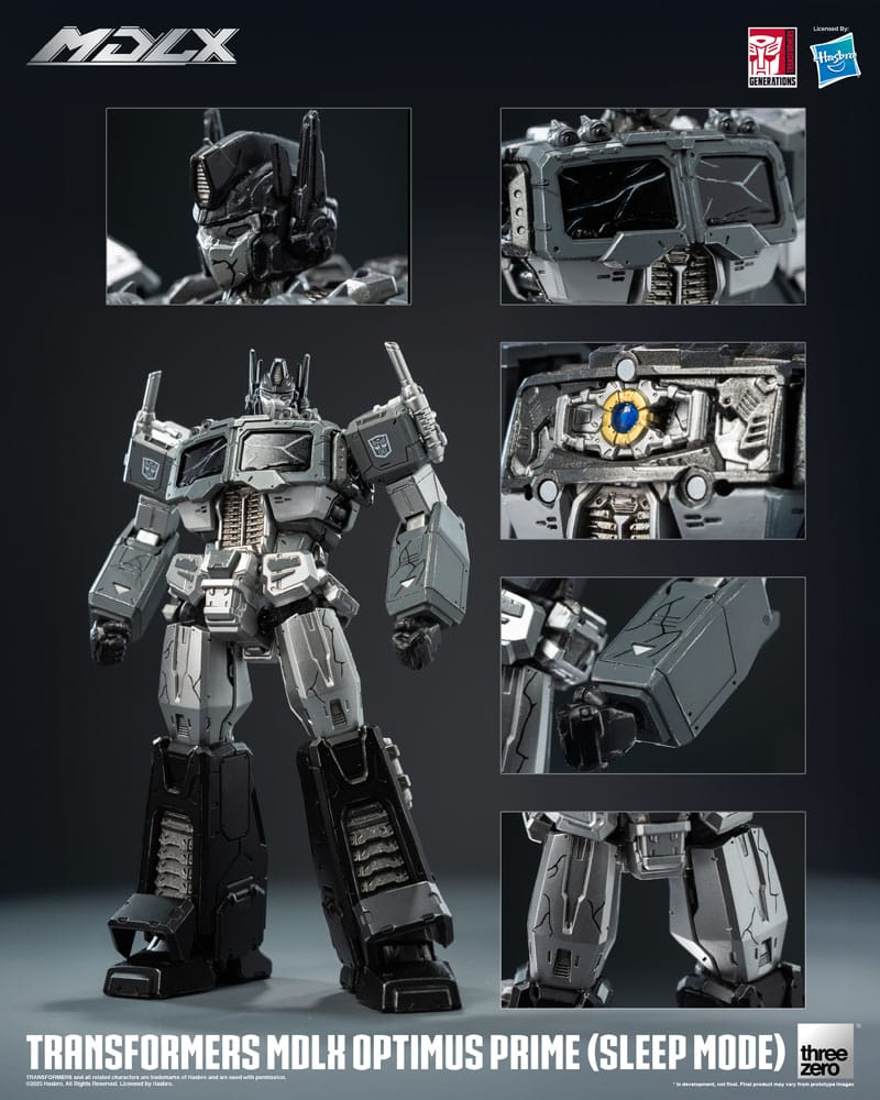 Transformers MDLX Action Figure Optimus Prime Sleep Mode *heo exclusive* ThreeZero