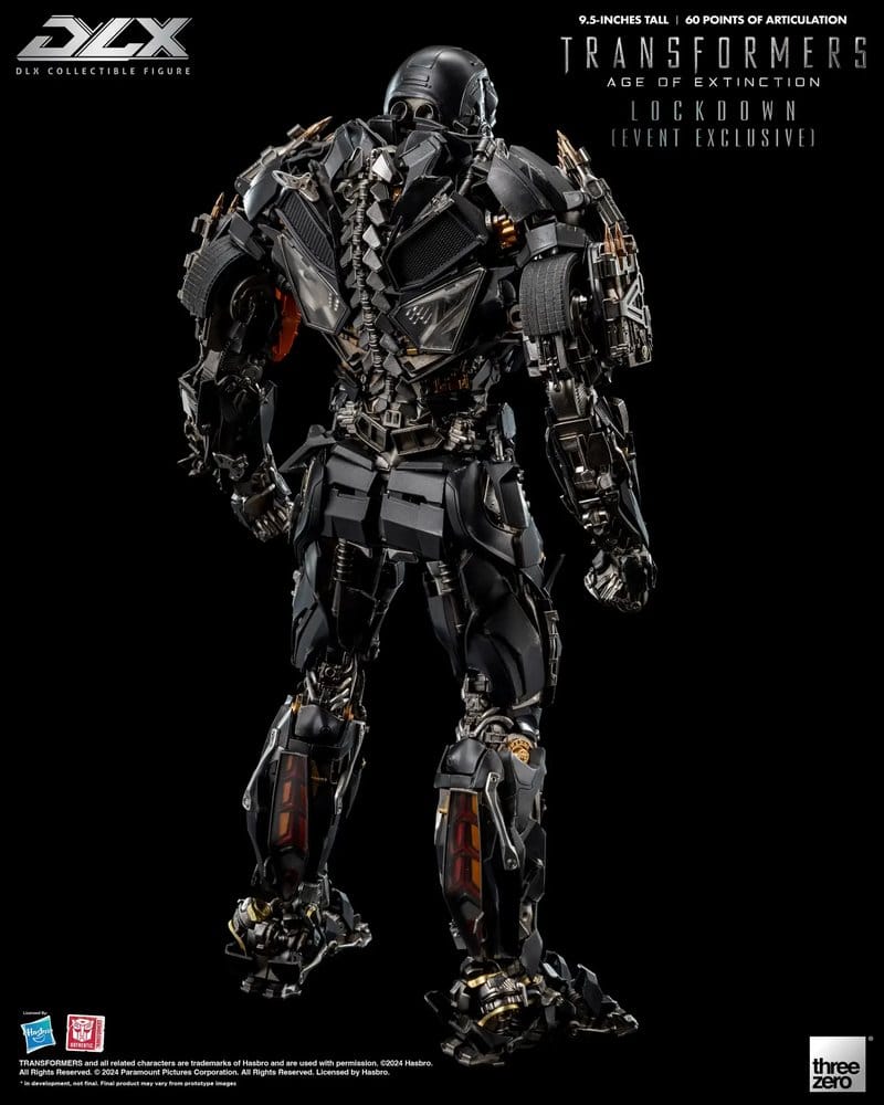 Transformers Age of Extinction DLX Action Figure Lockdown heo Exclusive ThreeZero