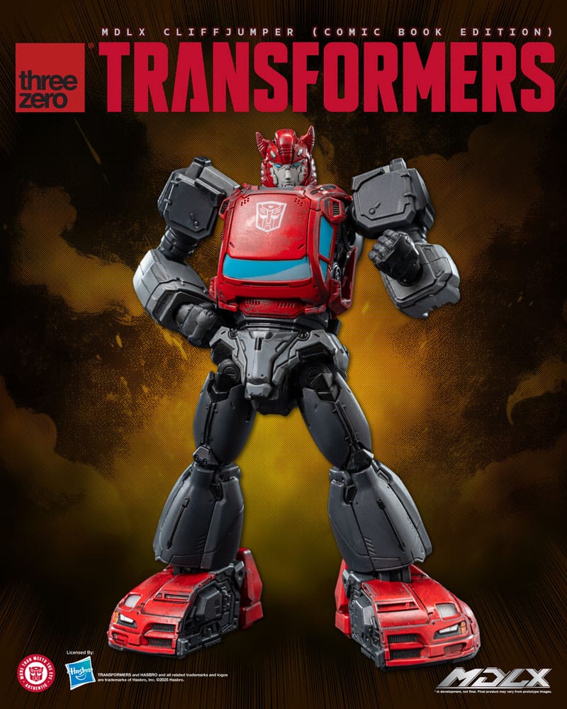 Transformers MDLX Action Figure Cliffjumper Comic Book Edition ThreeZero