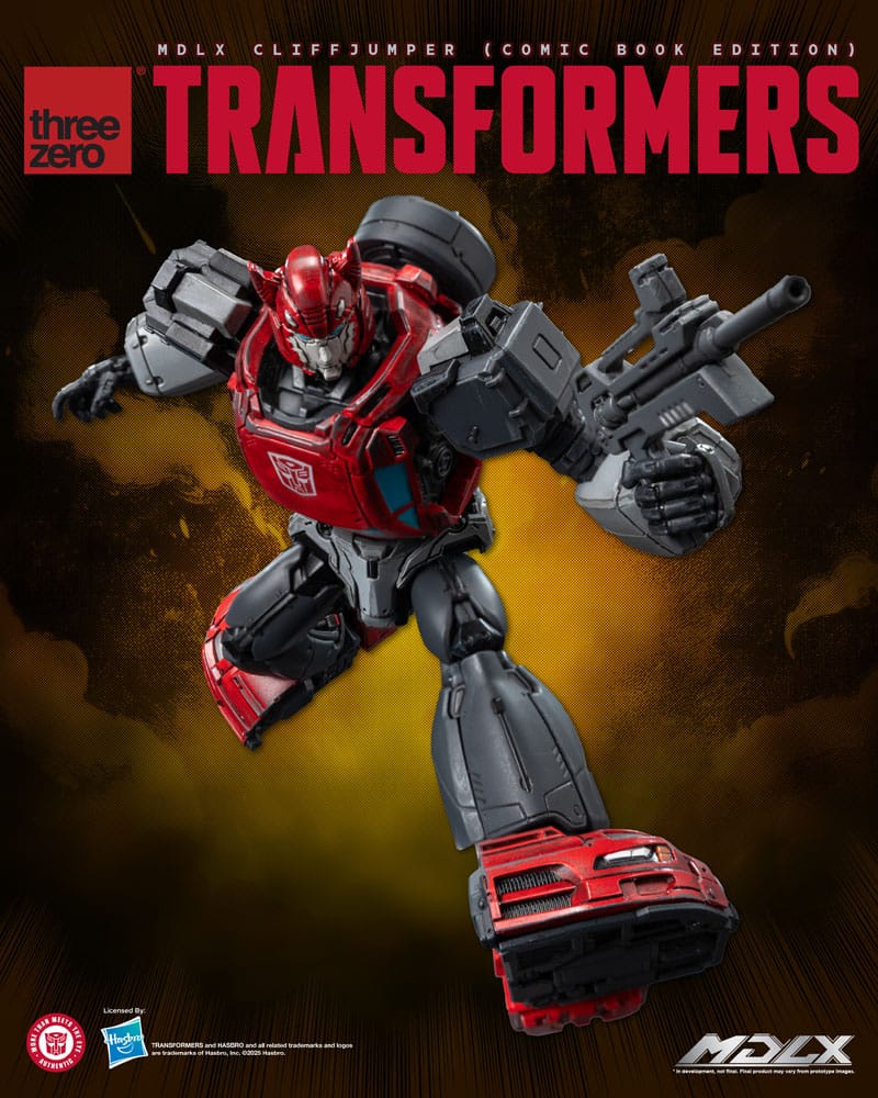 Transformers MDLX Action Figure Cliffjumper Comic Book Edition ThreeZero