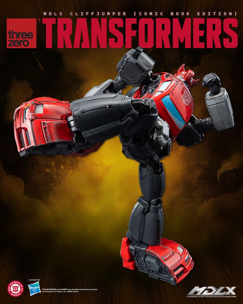 Transformers MDLX Action Figure Cliffjumper Comic Book Edition ThreeZero