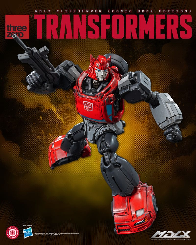 Transformers MDLX Action Figure Cliffjumper Comic Book Edition ThreeZero