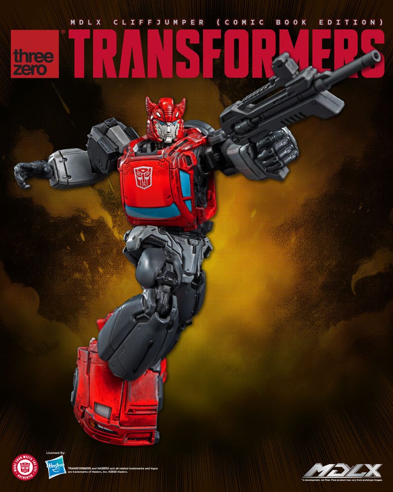 Transformers MDLX Action Figure Cliffjumper Comic Book Edition ThreeZero