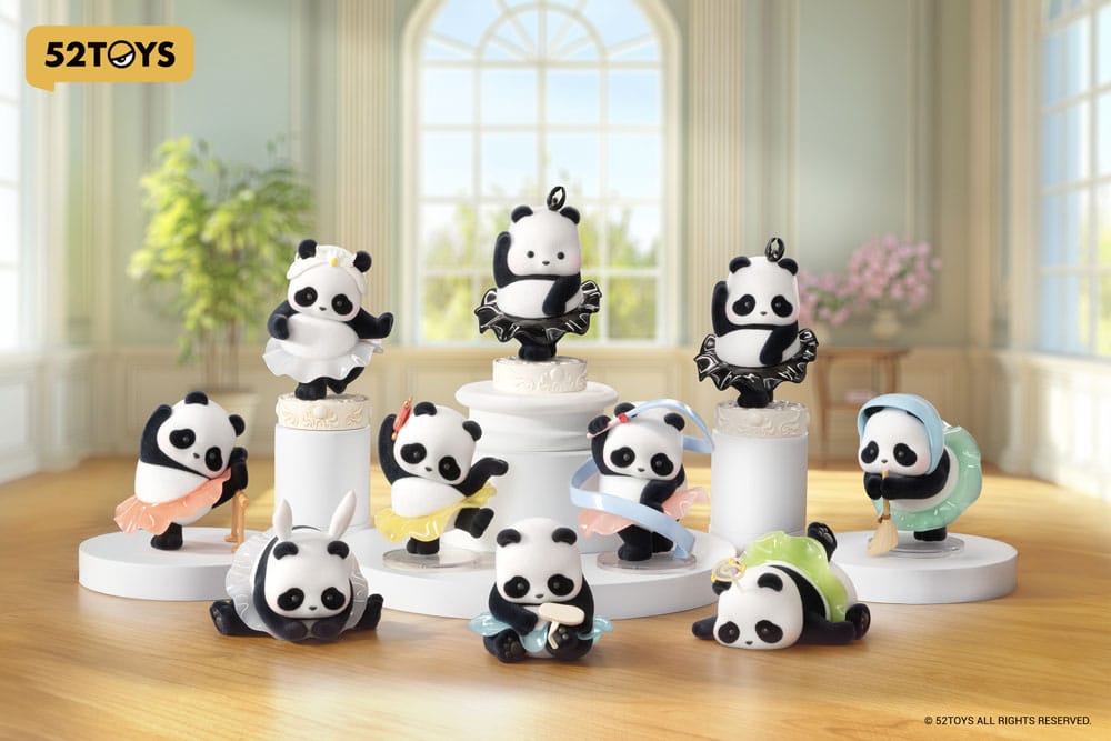 Panda Roll Blind Box Figures Assortment Ballet Performance 8 52TOYS