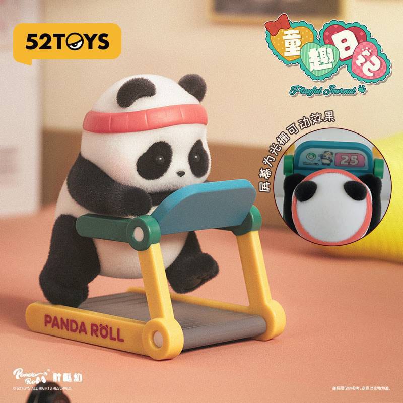 Panda Roll Blind Box Figures Assortment Playful Journal 8 52TOYS