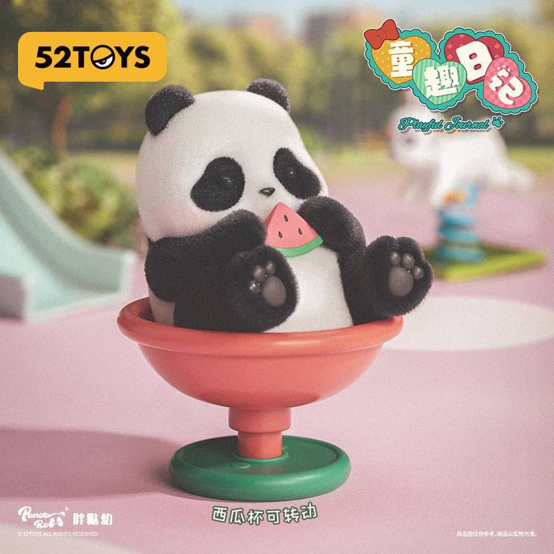 Panda Roll Blind Box Figures Assortment Playful Journal 8 52TOYS