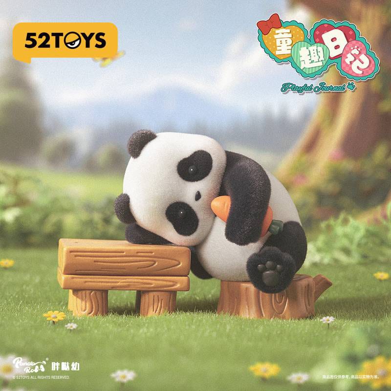 Panda Roll Blind Box Figures Assortment Playful Journal 8 52TOYS