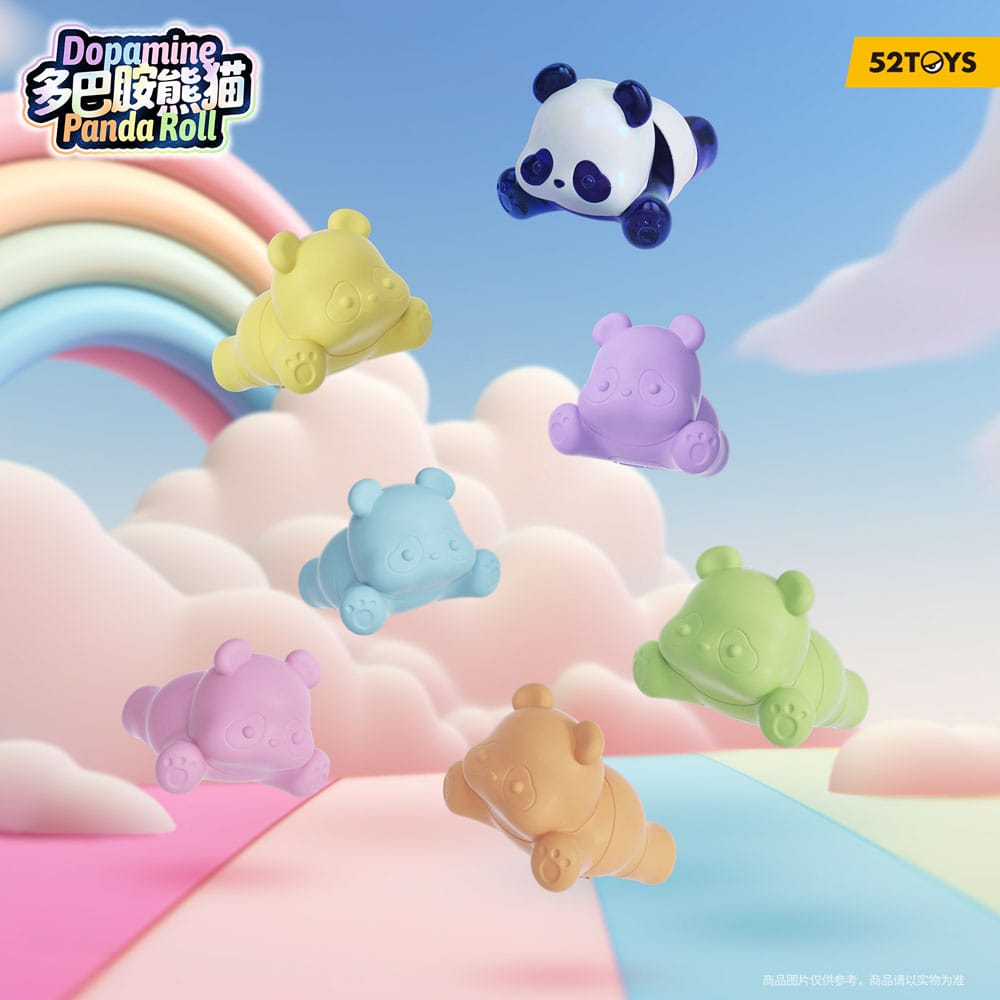 Panda Roll Blind Box Figures Assortment Dopamine Pandas 6 52TOYS