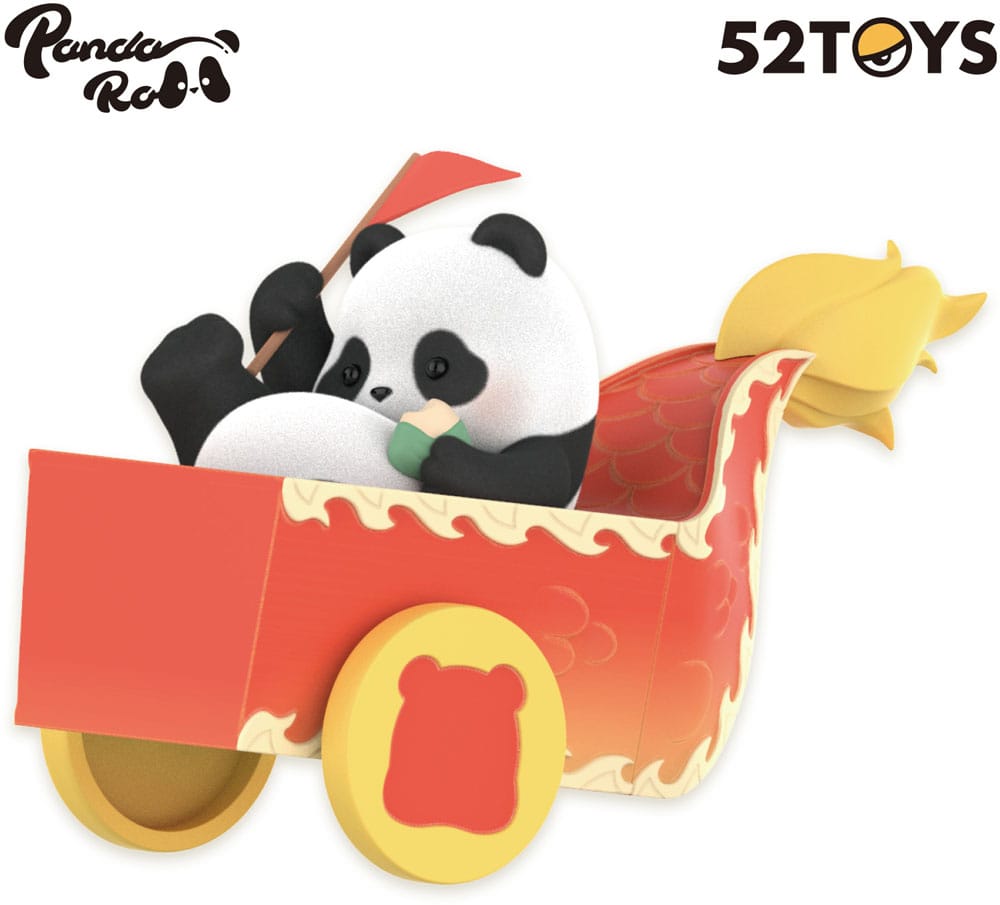 Panda Roll Blind Box Figures Assortment Dragon Boat Racing 4 52TOYS