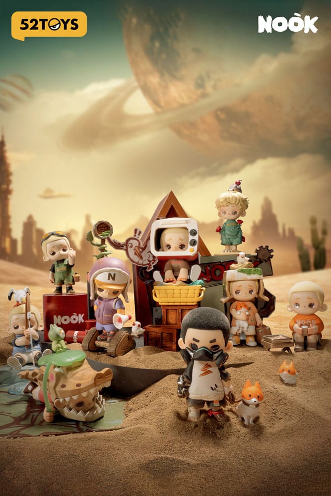 Nook Blind Box Figures Assortment Wasteland Park 8 52TOYS
