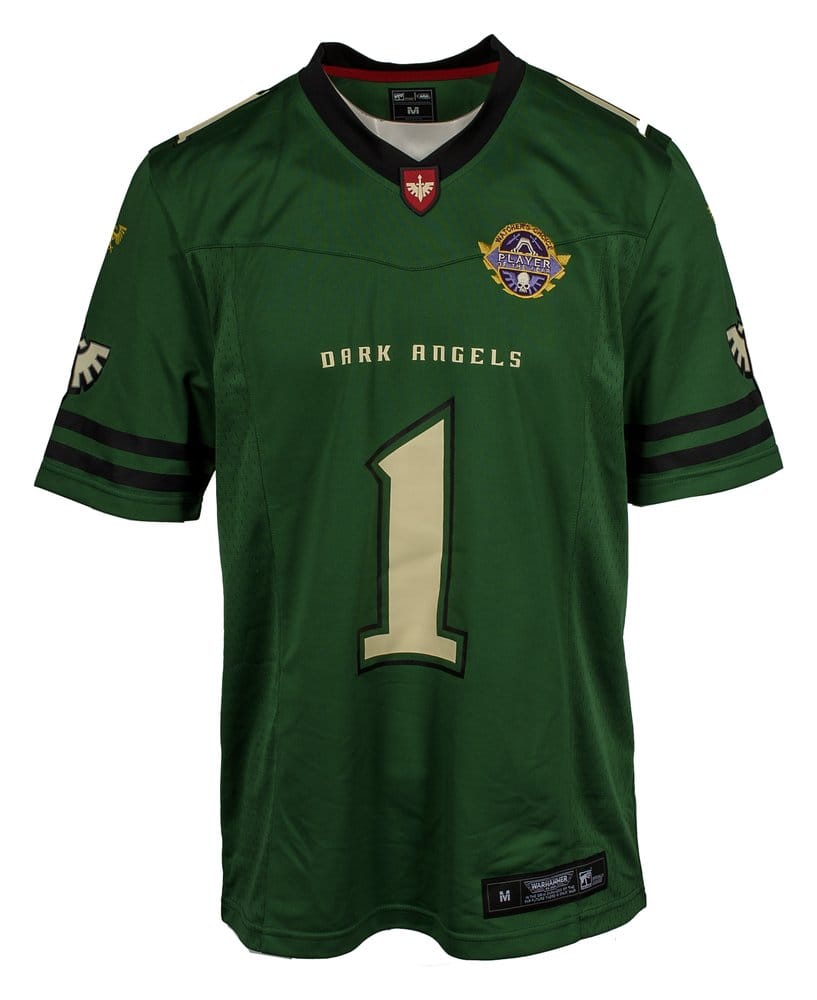 Warhammer 40 000 Sports Jersey Shirt Dark Angels L AAA Merchandise