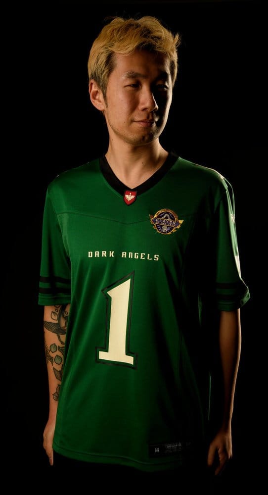 Warhammer 40 000 Sports Jersey Shirt Dark Angels L AAA Merchandise