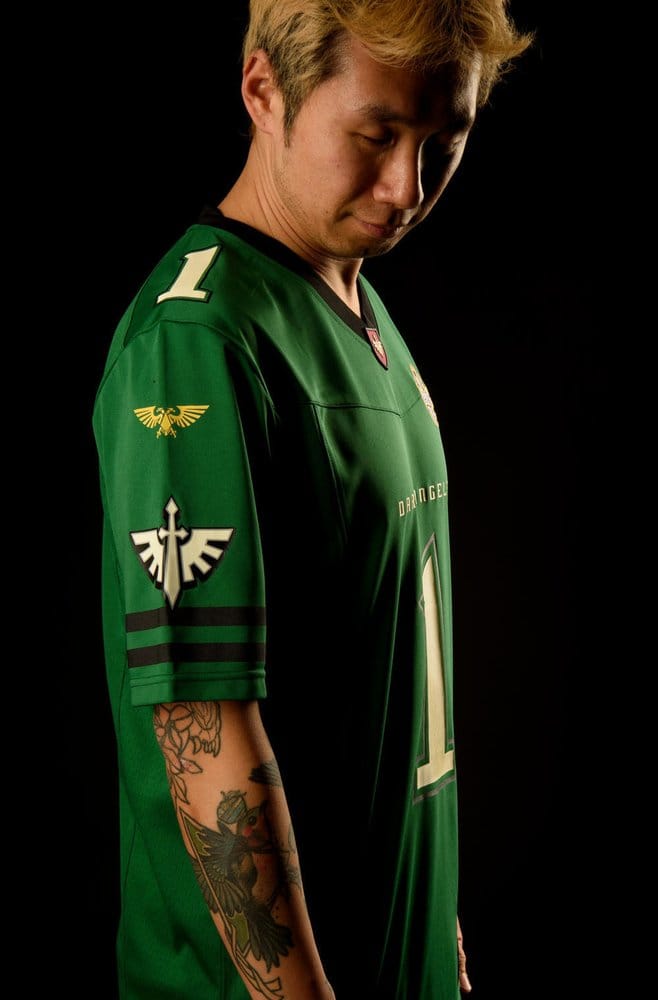 Warhammer 40 000 Sports Jersey Shirt Dark Angels M AAA Merchandise