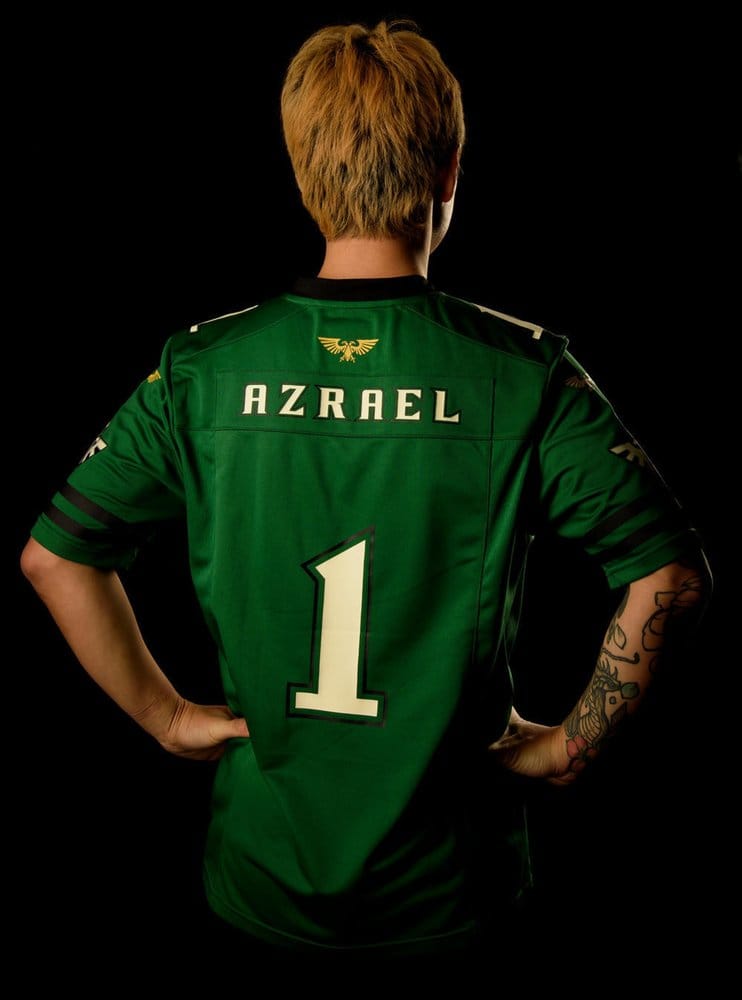 Warhammer 40 000 Sports Jersey Shirt Dark Angels XL AAA Merchandise