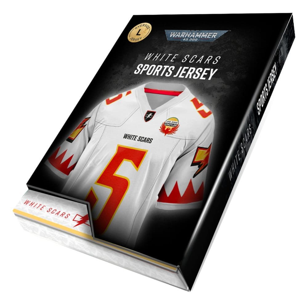 Warhammer 40 000 Sports Jersey Shirt White Scar XL AAA Merchandise