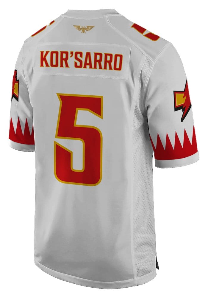 Warhammer 40 000 Sports Jersey Shirt White Scar XXL AAA Merchandise