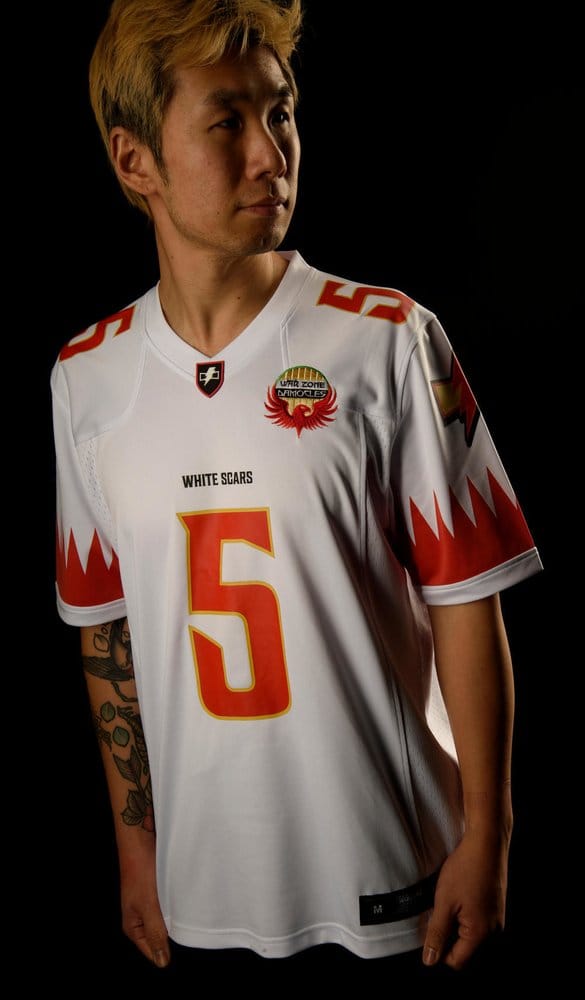Warhammer 40 000 Sports Jersey Shirt White Scar L AAA Merchandise