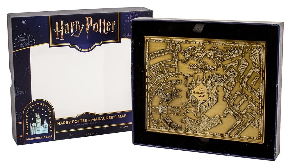Harry Potter Replica Marauder's Map Metal Map AAA Merchandise