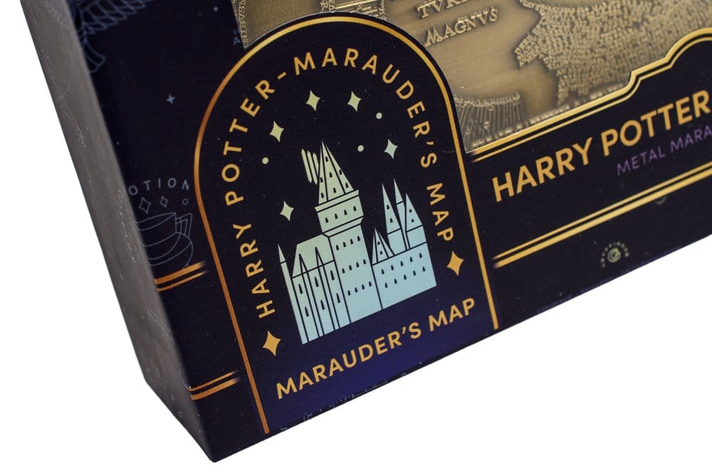 Harry Potter Replica Marauder's Map Metal Map AAA Merchandise