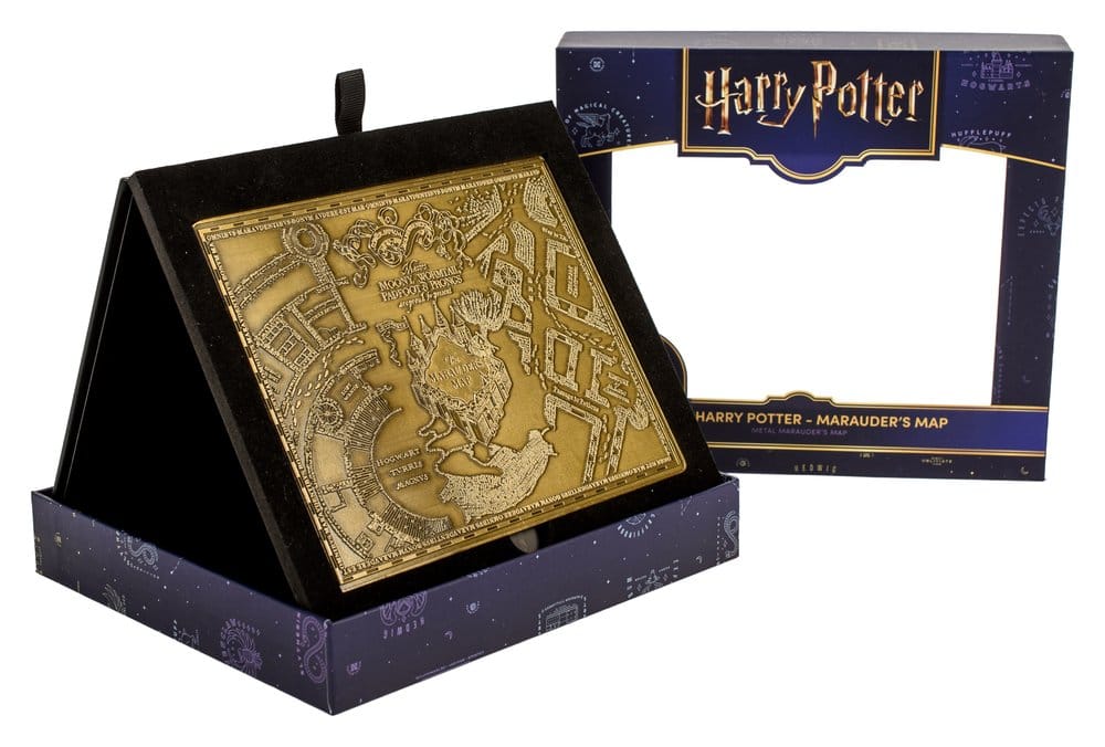 Harry Potter Replica Marauder's Map Metal Map AAA Merchandise