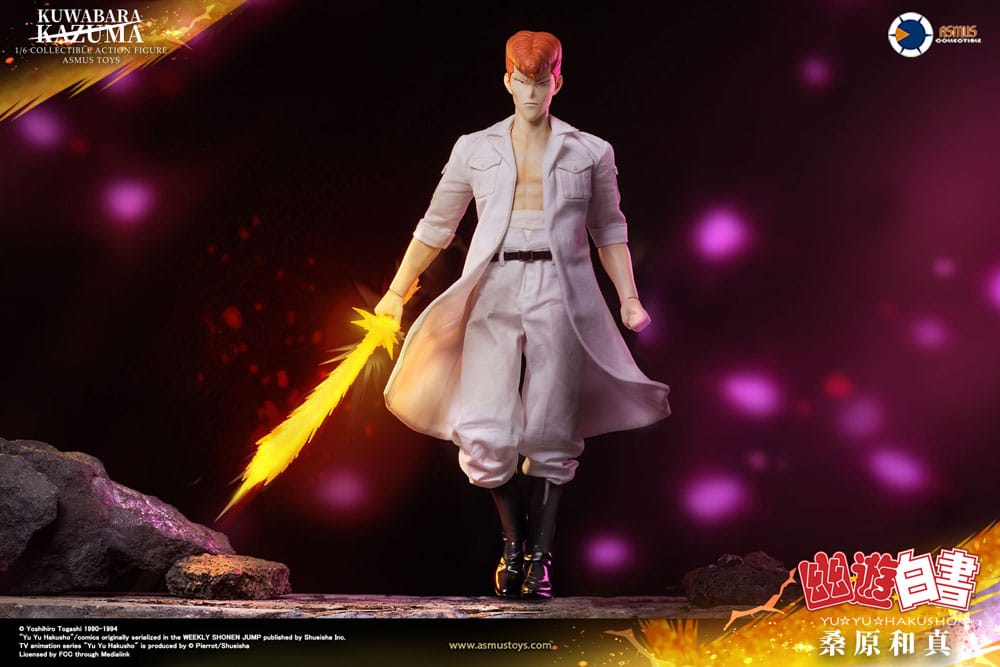 Yu Yu Hakusho Action Figure Kazuma Kuwabara Luxury Version Asmus Collectible Toys