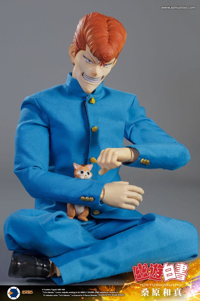 Yu Yu Hakusho Action Figure Kazuma Kuwabara Luxury Version Asmus Collectible Toys