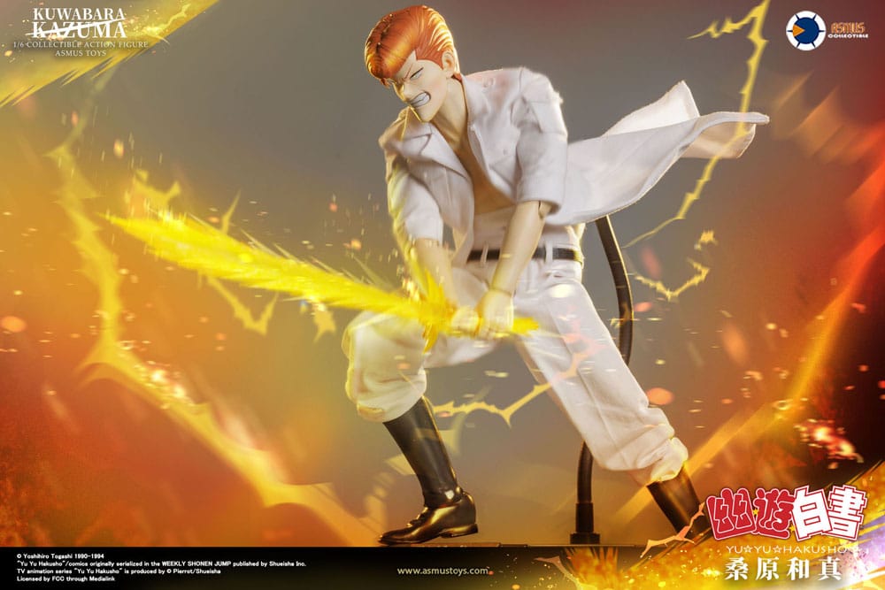 Yu Yu Hakusho Action Figure Kazuma Kuwabara Luxury Version Asmus Collectible Toys