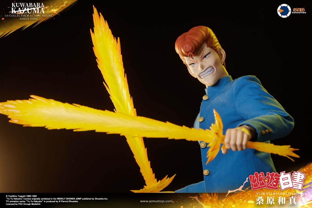 Yu Yu Hakusho Action Figure Kazuma Kuwabara Luxury Version Asmus Collectible Toys