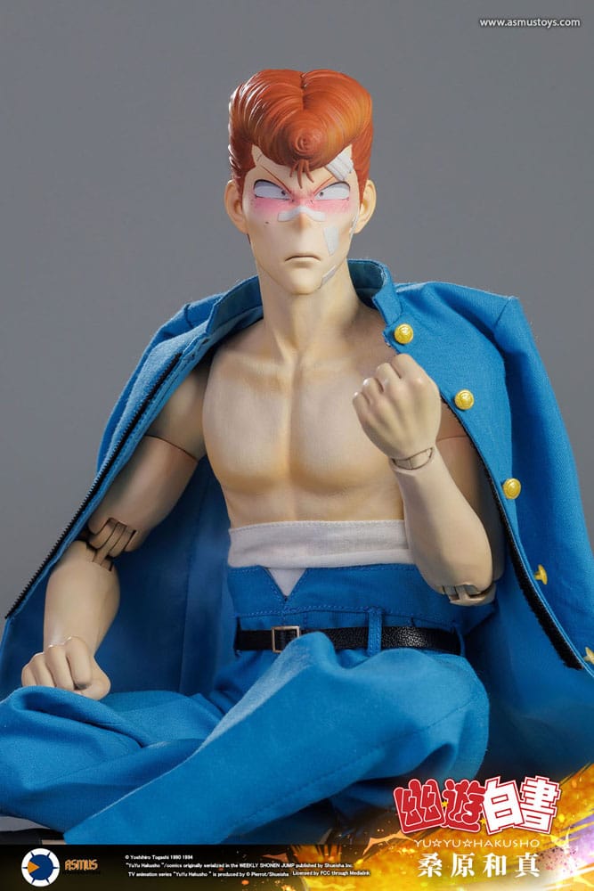 Yu Yu Hakusho Action Figure Kazuma Kuwabara Luxury Version Asmus Collectible Toys