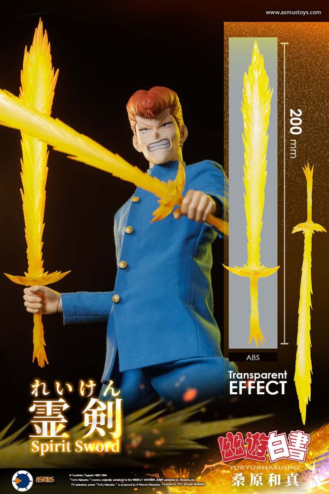 Yu Yu Hakusho Action Figure Kazuma Kuwabara Luxury Version Asmus Collectible Toys