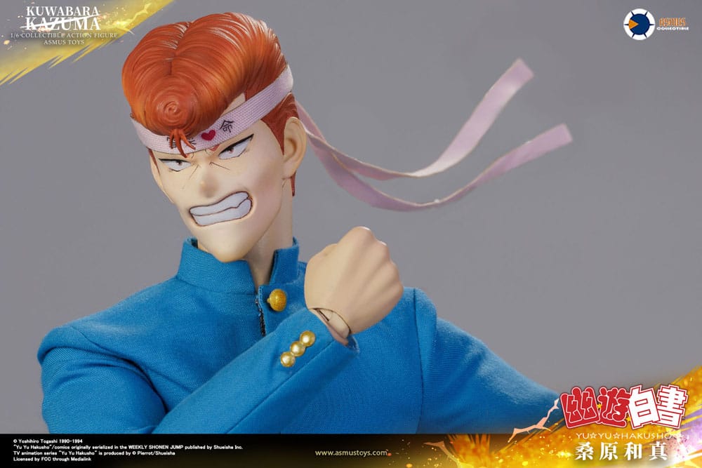 Yu Yu Hakusho Action Figure Kazuma Kuwabara Luxury Version Asmus Collectible Toys