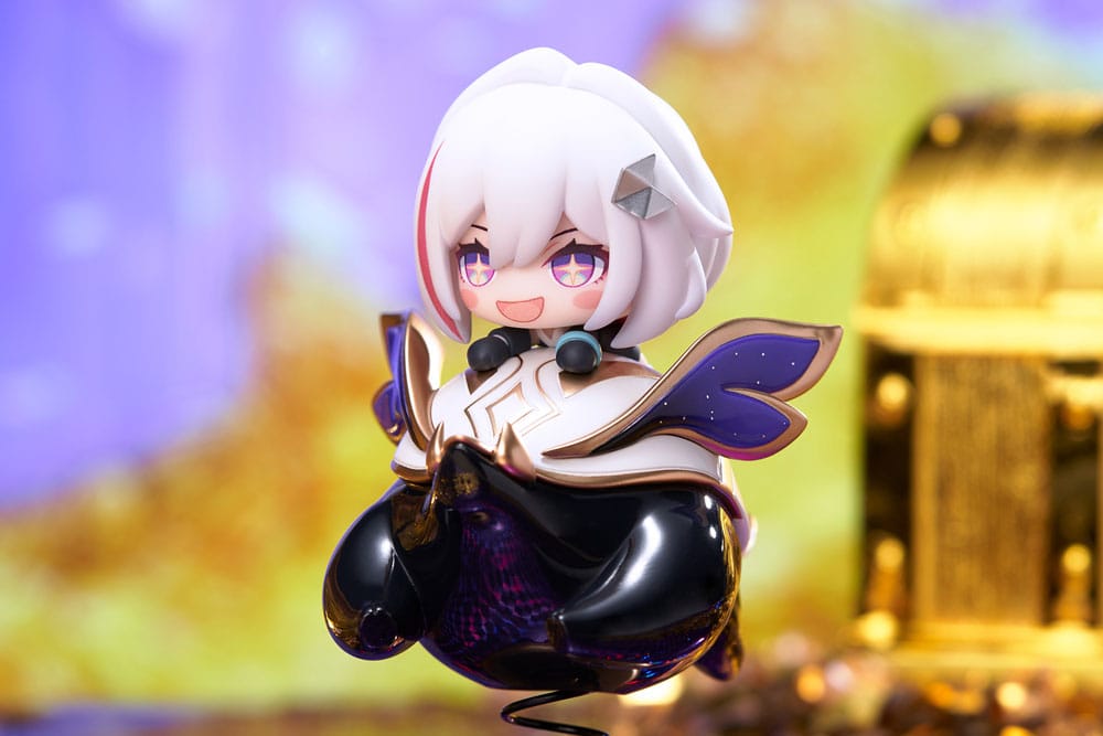 Honkai Star Rail Hu Tao Chibi Topaz & Numby Chibi Chara Yurayura Stand APEX