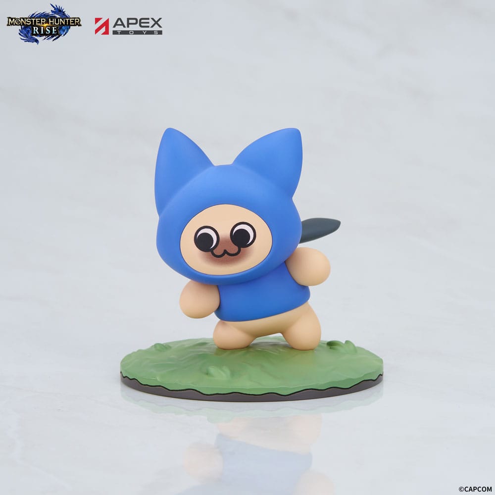 Monster Hunter Rise Trading Figure 6 Pack Felyne Cat APEX