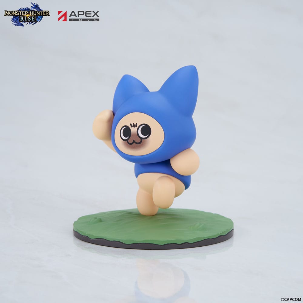 Monster Hunter Rise Trading Figure 6 Pack Felyne Cat APEX