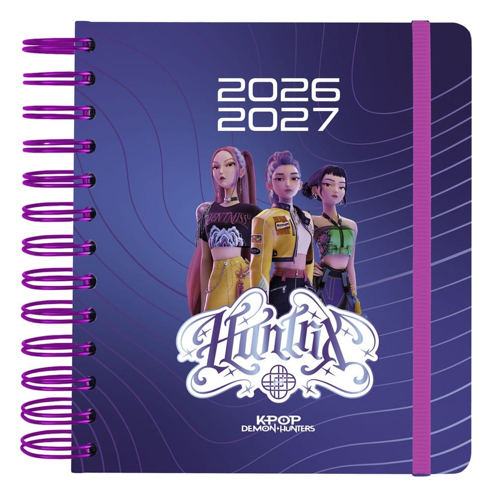 KPop Demon Hunters School Diary daily planner 2026/2027 A5 Grupo Erik
