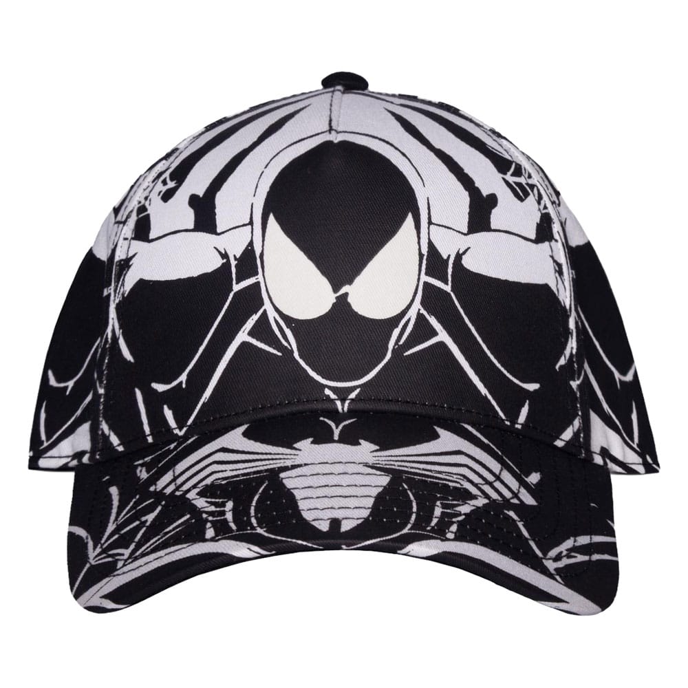 Spider-Man Baseball Black & White All over Print Difuzed