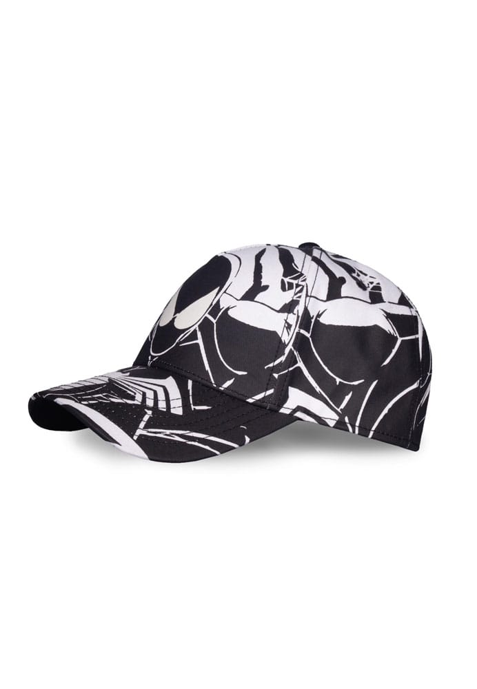 Spider-Man Baseball Black & White All over Print Difuzed