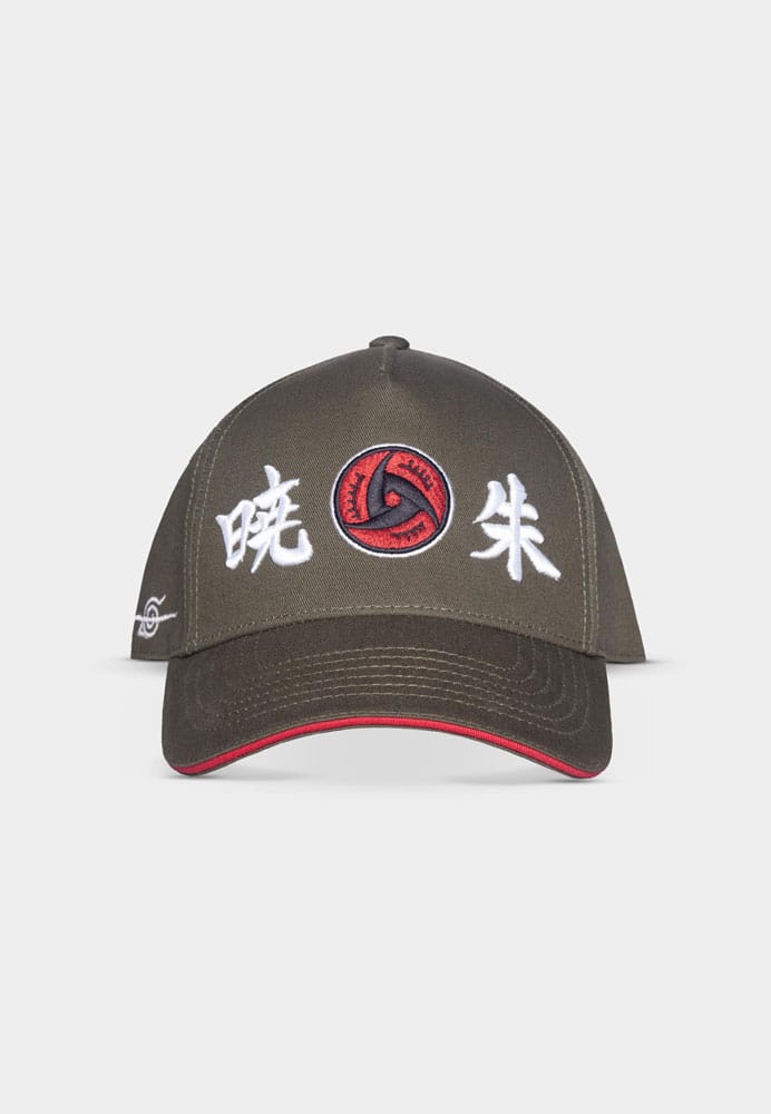 Naruto Shippuden Curved Bill Cap Akatsuki Clan Difuzed