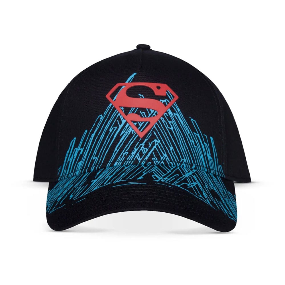 Superman Baseball Cap Logo Difuzed