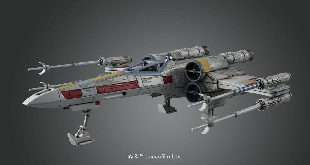 Star Wars Plastic Model Kit 1/72 X Wing Starfighter Bandai Star Wars