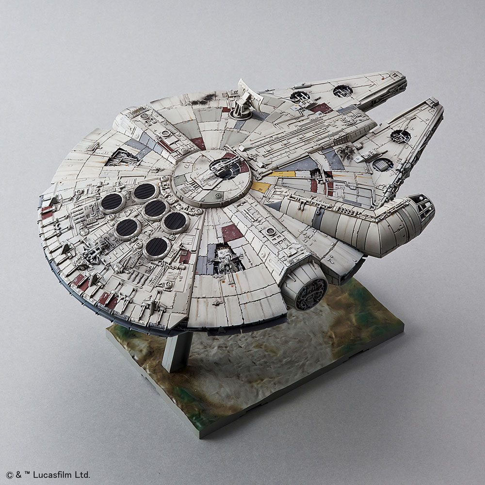 Star Wars Episode VII Model Kit 1/144 Millennium Falcon Bandai Star Wars