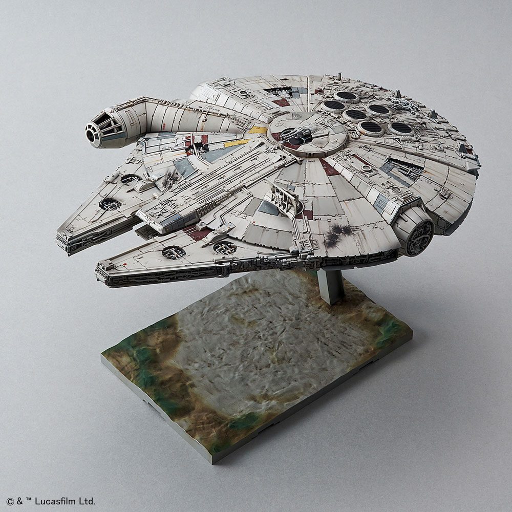 Star Wars Episode VII Model Kit 1/144 Millennium Falcon Bandai Star Wars