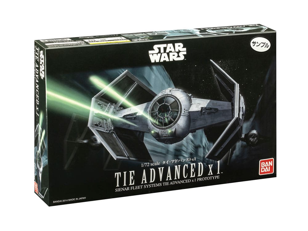 Star Wars Model Kit 1/72 TIE Advanced x1 Bandai Star Wars