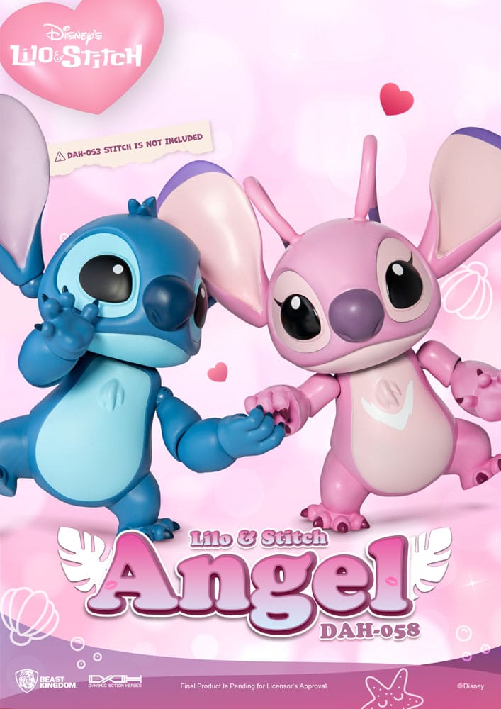 Disney Dynamic 8ction Heroes Action Figure 1/9 Angel Lilo & Stitch Beast Kingdom Toys