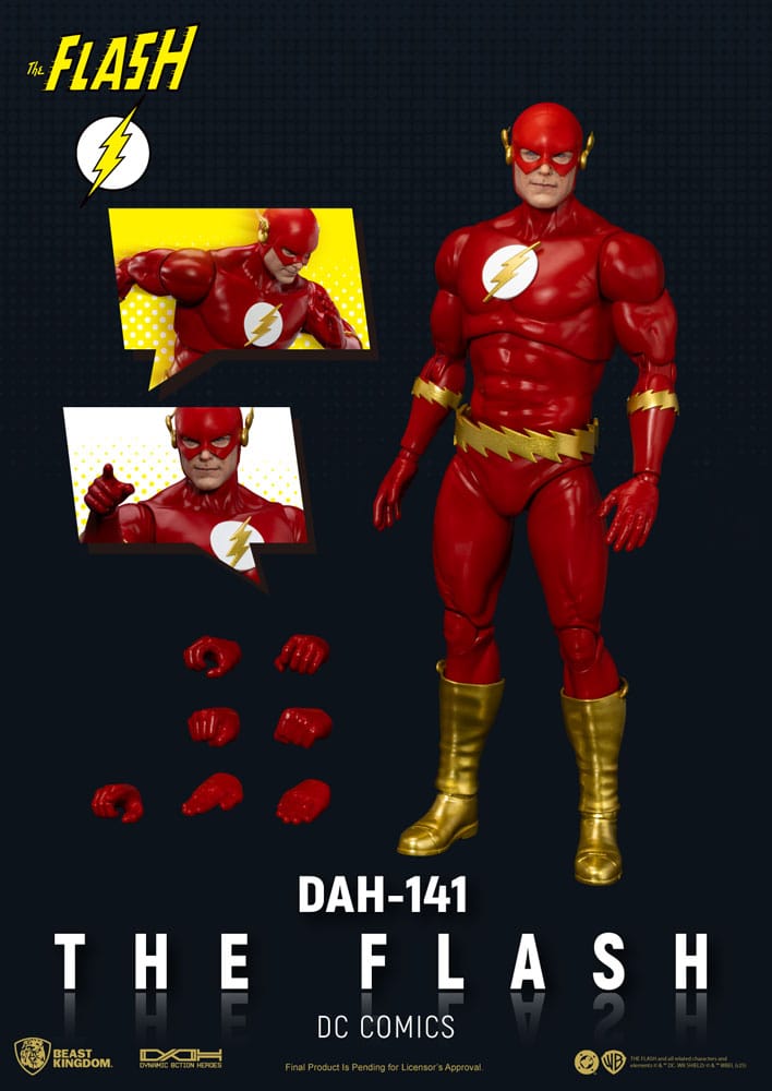 DC Comics Action Figure The Flash Beast Kingdom Toys