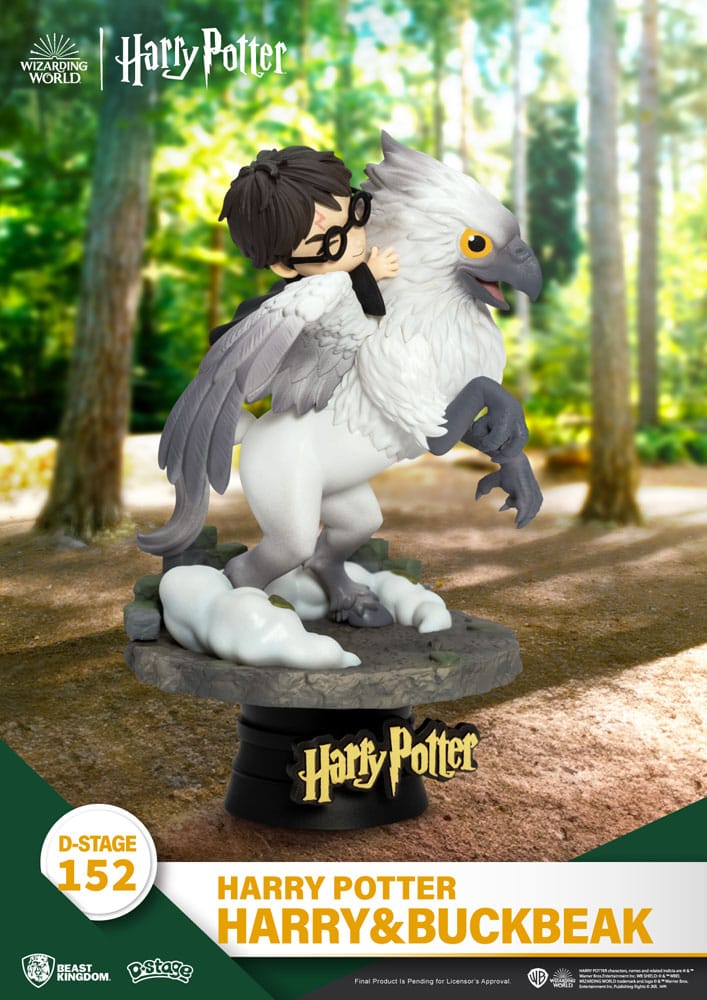 Harry Potter D Stage PVC Diorama Harry & Buckbeak Beast Kingdom Toys
